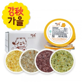 ദ്ദിㆁᴗㆁ✿) 강추 가을 아이템♡ ★실온이유식 죽2 [4팩 세트]