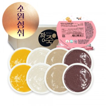 ( ◠ •̫̮ ◠)☆ 행복한 한가위! ★실온이유식 미음 [8팩 세트]