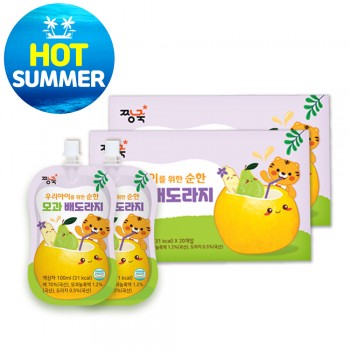 ( ´ ▽ )ﾉ SUMMER Hot Sale! ★모과 배도라지즙 1BOX-20봉