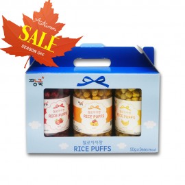 ദ്ദി❁´◡`❁) 가을가을해~ ★라이스퍼프 3팩 세트!!!