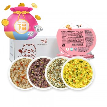 ❁Welcome 2026! ★실온이유식 아기밥 [4팩 세트]