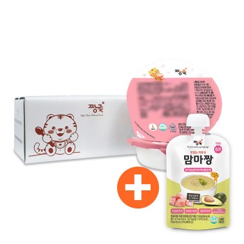 실온이유식 묽은죽[4팩 세트]+맘마짱 닭가슴살아보카도묽은죽 1봉 증정