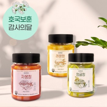 ❁❁호국보훈#고맙습니다. ★이오이 과일수제청 낱병 특가!