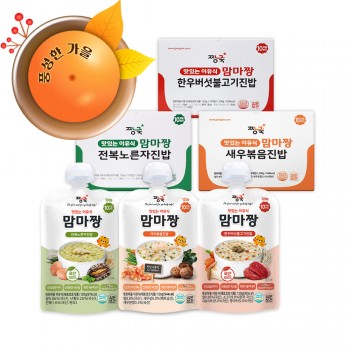 [기획전] ★맘마짱 이유식 진밥 1BOX (10봉)