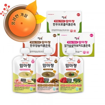 [기획전] ★맘마짱 이유식 묽은죽 1BOX(10봉)