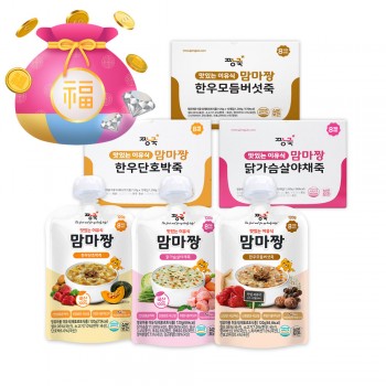 ❁Welcome 2026! ★맘마짱 이유식 죽 1BOX (10봉)