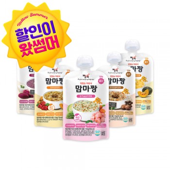 [기획전] 맘마짱 이유식 죽 골고루 10봉