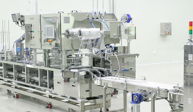 Product packaging room image