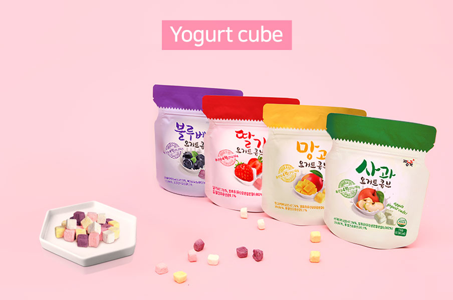 Yogurt cube